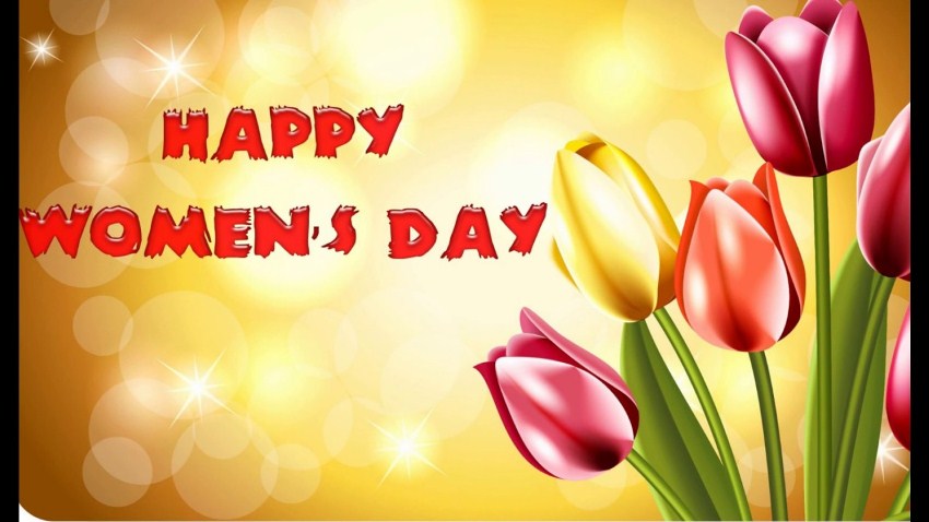 Открытки картинки с надписями Happy women's day 8 march бесплатно