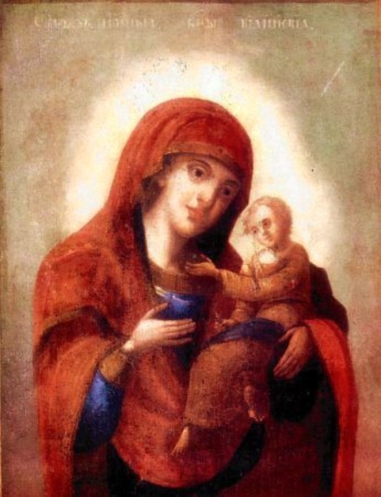 Старые иконы изображения Виленской Божией Матери