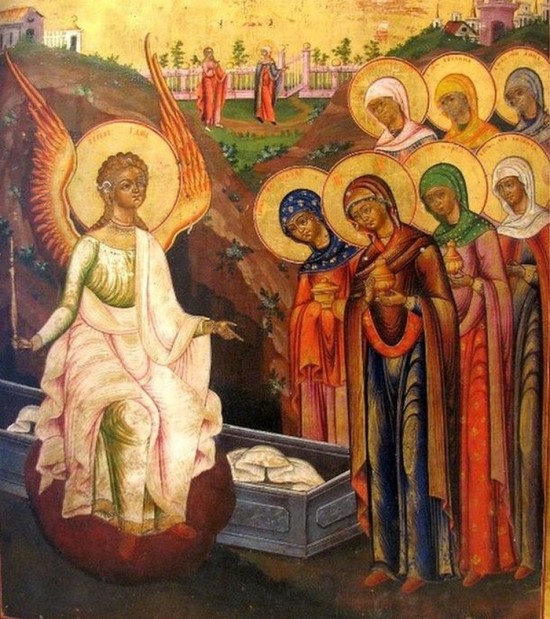 Православная Икона жен-мироносиц