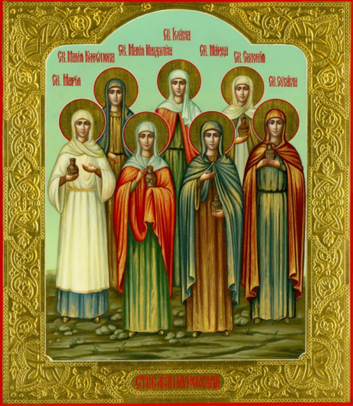 Иконы святых жен-мироносиц скачать