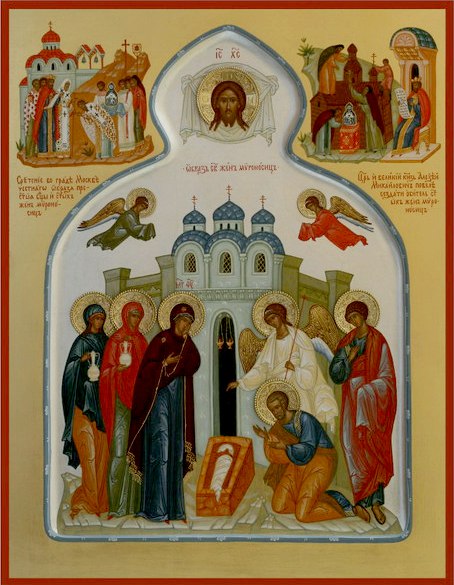 Православная икона Богородицы Царевококшайская, или Мироносицкая