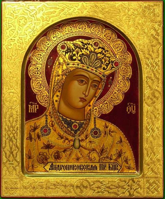 Старые иконы изображения Божией Матери "Андрониковская"