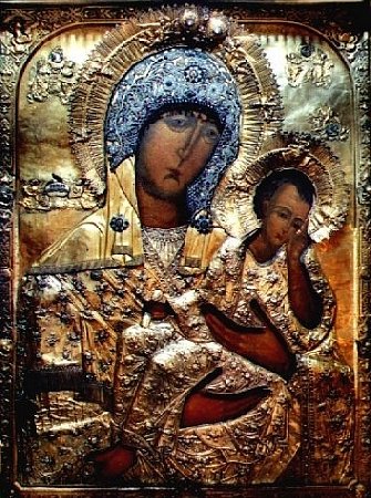 Икона Божией Матери Старорусская бесплатно