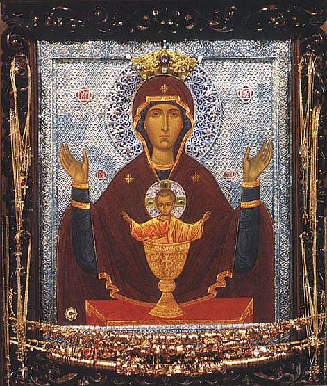Старые иконы изображения Божией Матери «Неупиваемая Чаша»