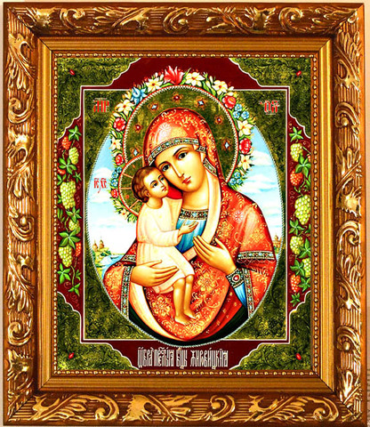 Старые иконы изображения Божией Матери «Жировицкая»