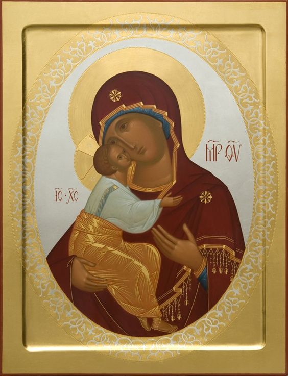 Старые иконы изображения Божией Матери «Жировицкая»