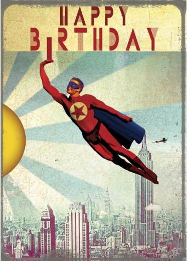 Открытки, картинки и анимация на день супермена бесплатно