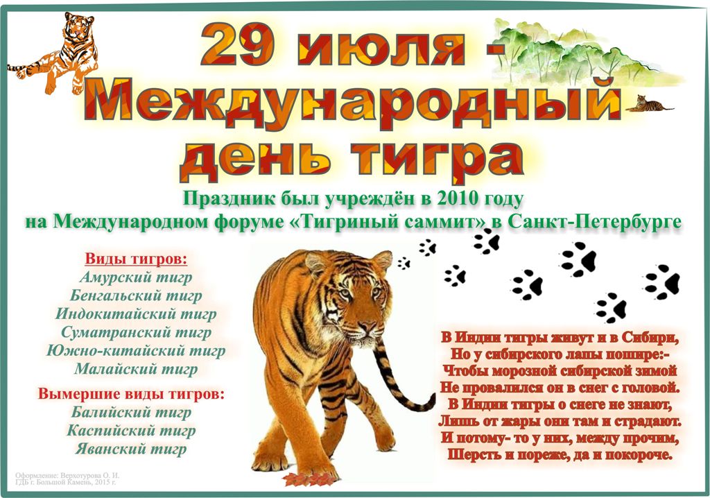 Прикольные картинки и открытки с днём тигра
