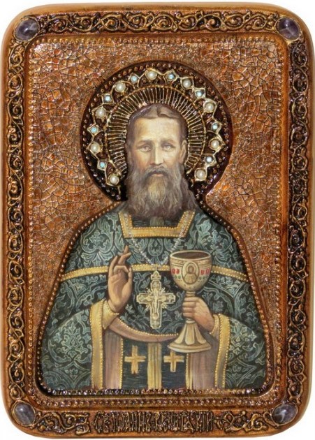 Старые иконы изображения праведного Иоанна Кронштадского