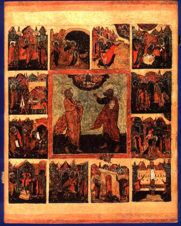Икона святых первоверховных апостолов Петра и Павла
