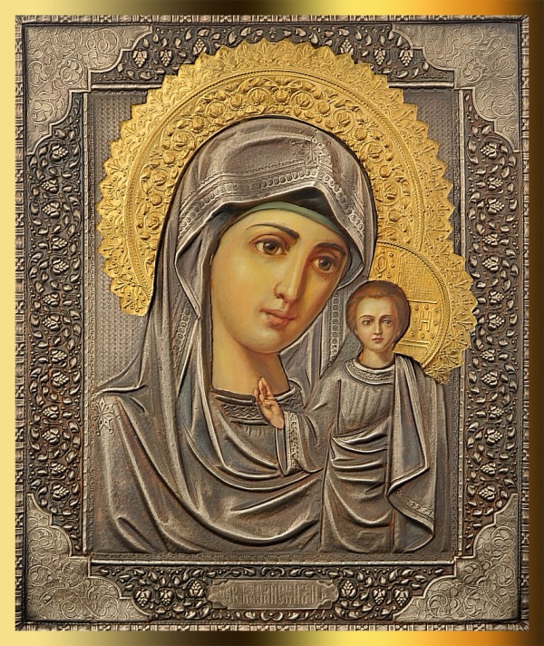 Православная икона Божией Матери Казанская