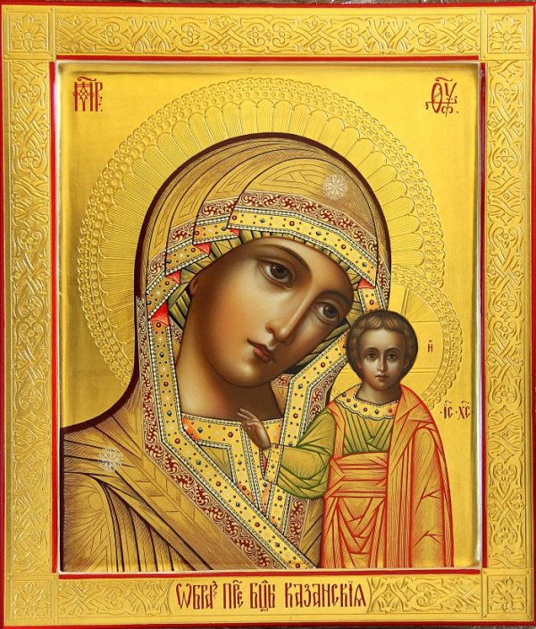 Старые иконы Казанской Божией Матери