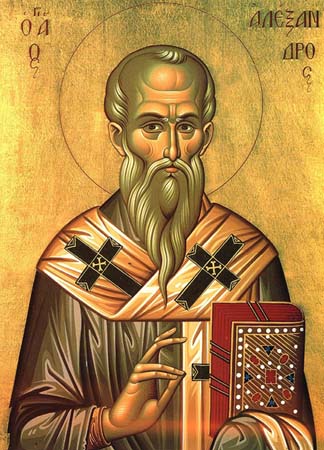 преподобный Александр Константинопольский иконы скачать