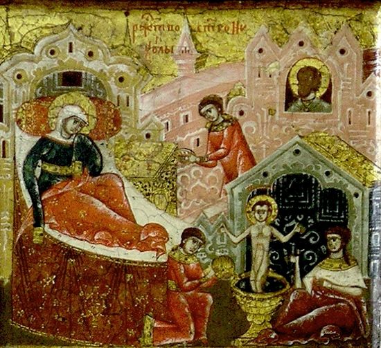 Икона Рождество святителя Николая Чудотворца бесплатно