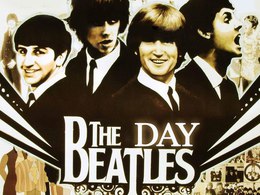 Открытки картинки с надписями С днем «The Beatles» бесплатно