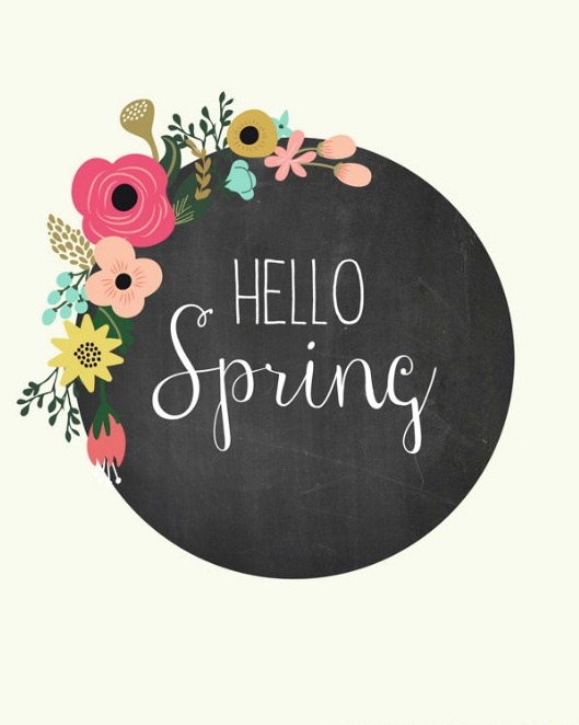 Открытки картинки с надписями Hello spring бесплатно