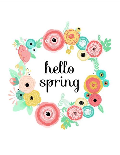 Открытки картинки с надписями Hello spring бесплатно