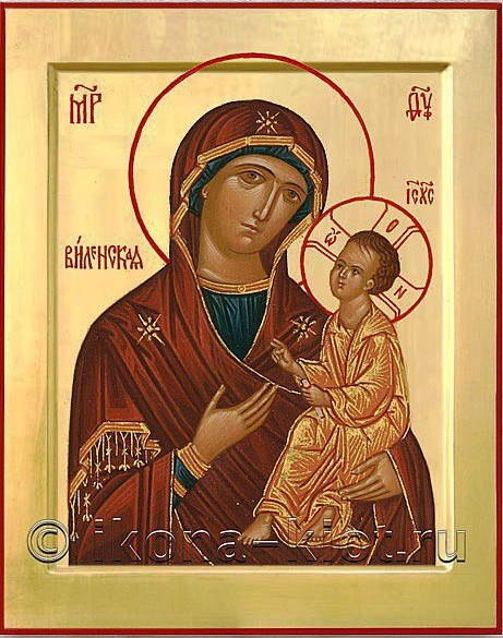 Изображение Виленской иконы Божией Матери скачать бесплатно