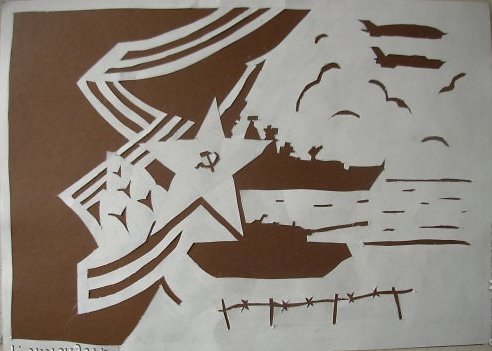 Трафареты картинки открыток на 9 мая день Победы