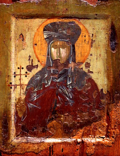 Образ иконы Преподобномученица Феодосия Константинопольская