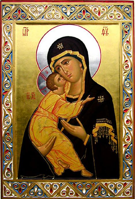 Владимирская икона Божией Матери скачать