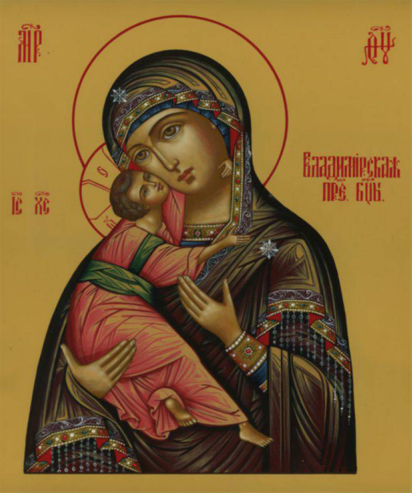 Старые иконы изображения Божией Матери «Владимирская»