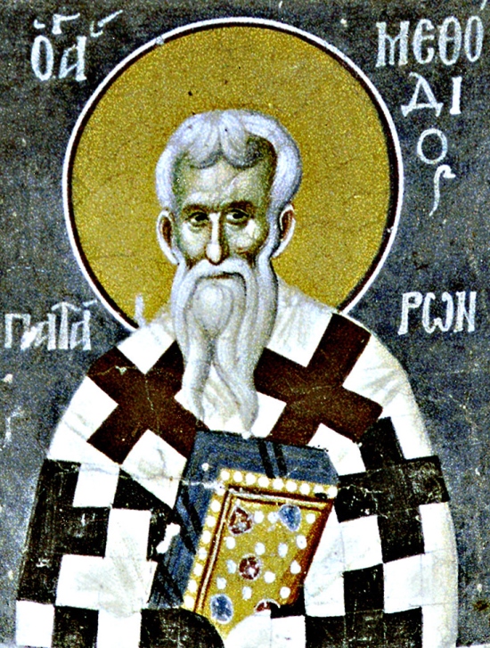 Священномученика Мефодия, епископа Патарского икона скачать