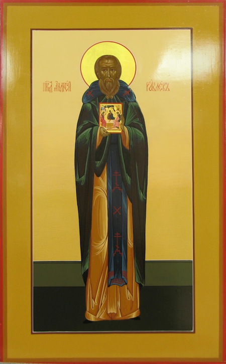 Картинки икон святого преподобного Андрея Рублева