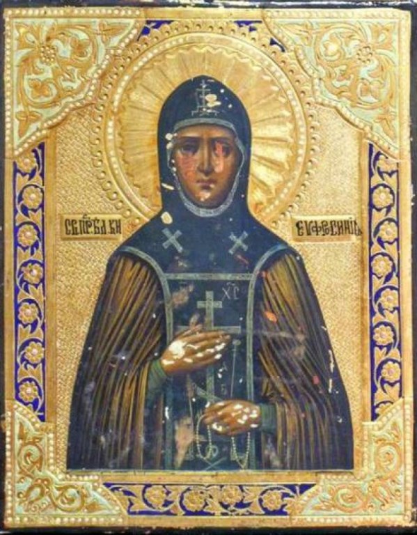 Картинки икон преподобной Евфросинии Московской