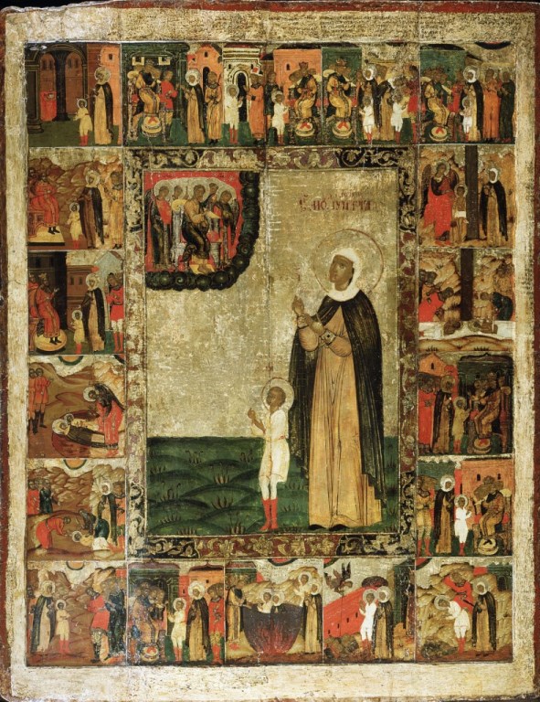 Православная икона мучеников Кирика и Иулитты