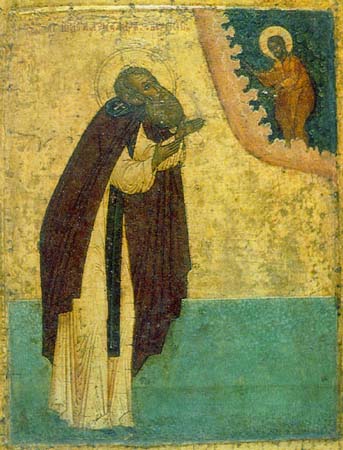 Преподобный Александр Свирский иконы скачать
