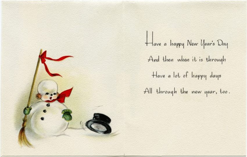 Открытки с надписями на английском Happy New Year бесплатно